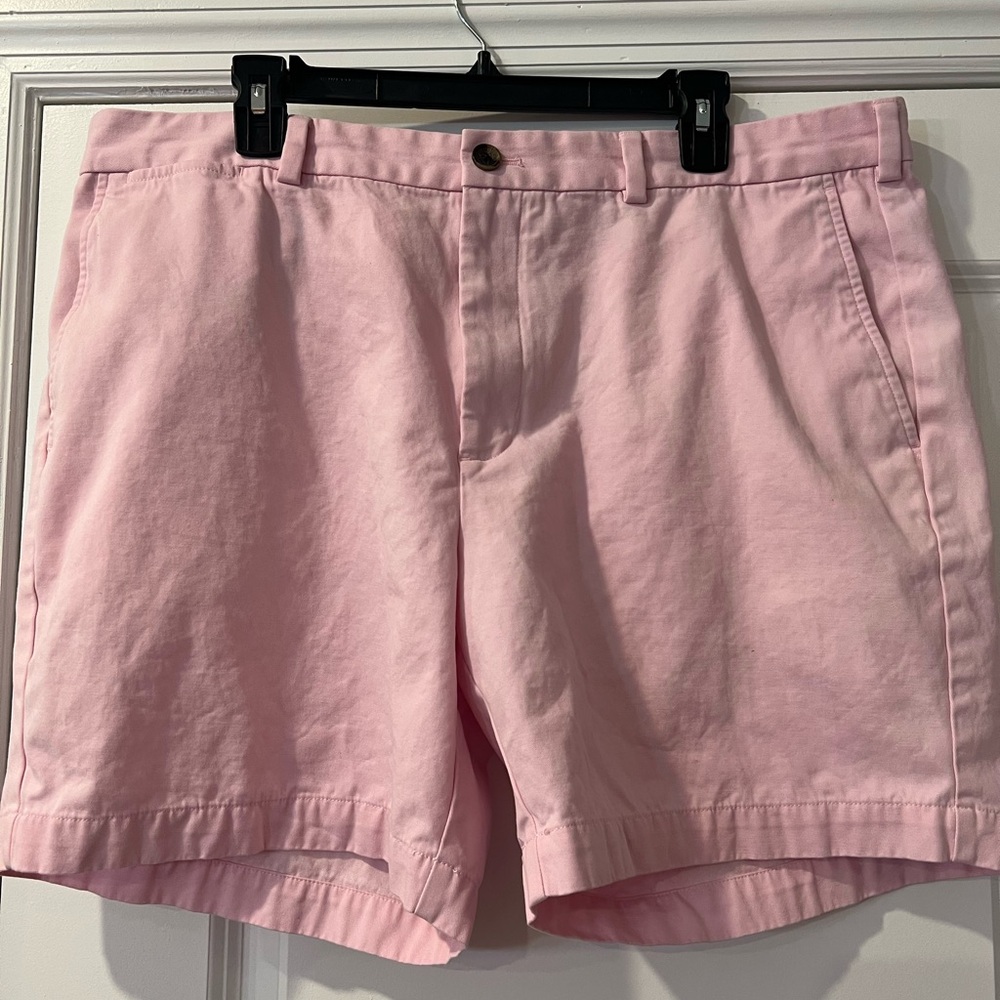 Brooks Brothers Pink Men's Flat Front Shorts